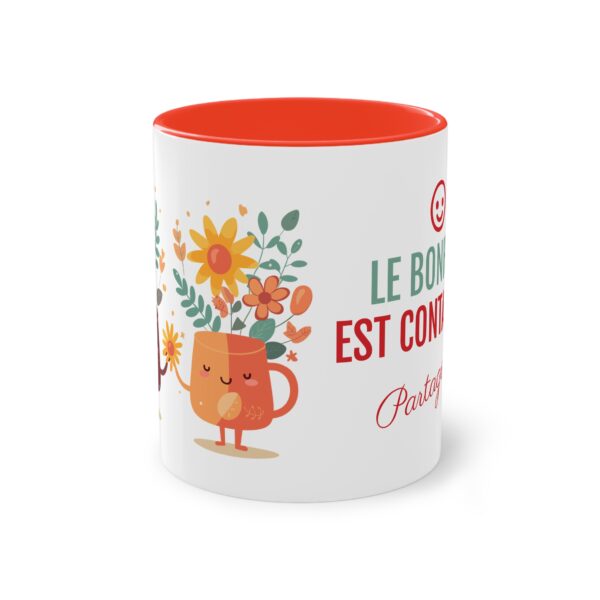 Mug Le Bonheur est contagieux