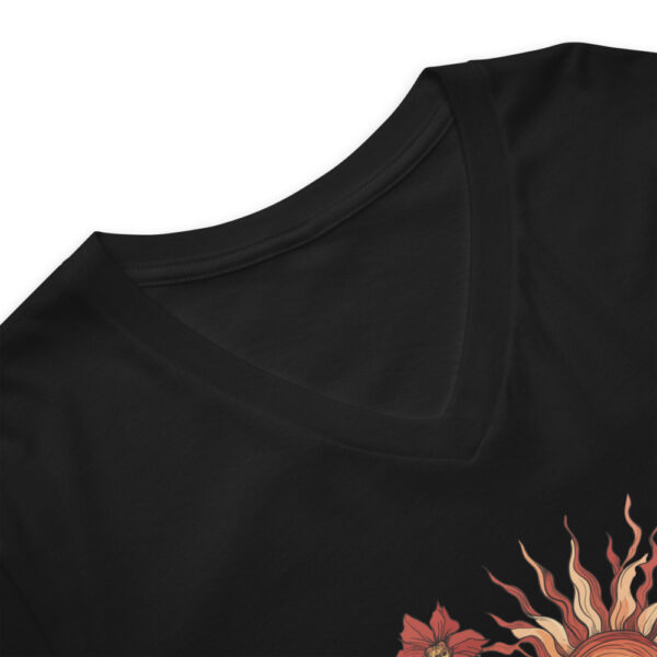T-shirt Soleil floral bohème